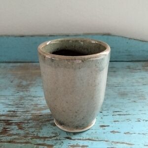 Handmade ceramic shot glass